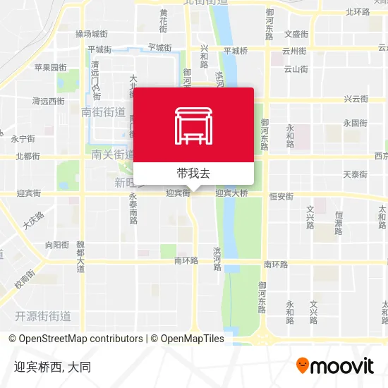 迎宾桥西地图