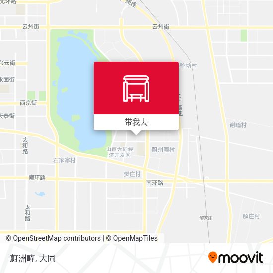 蔚洲疃地图
