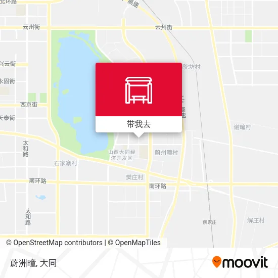蔚洲疃地图