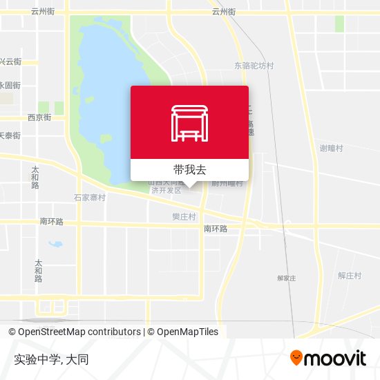 实验中学地图