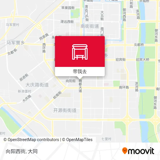向阳西街地图