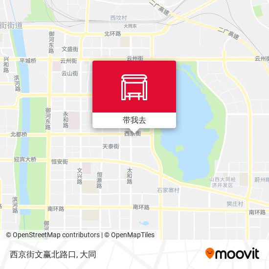 西京街文赢北路口地图