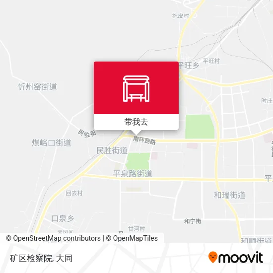 矿区检察院地图