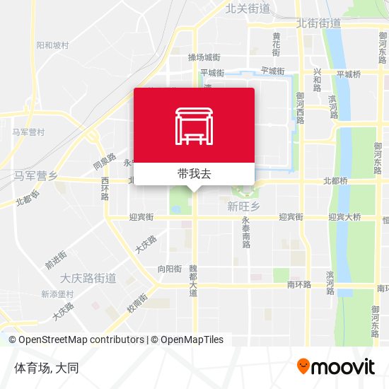 体育场地图