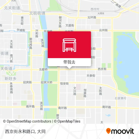 西京街永和路口地图