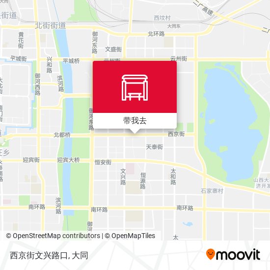 西京街文兴路口地图
