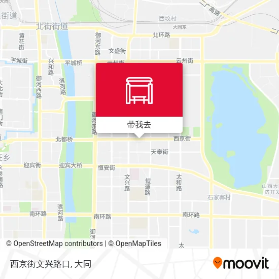 西京街文兴路口地图