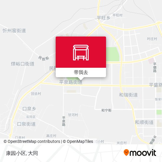 康园小区地图