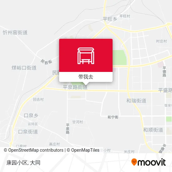 康园小区地图