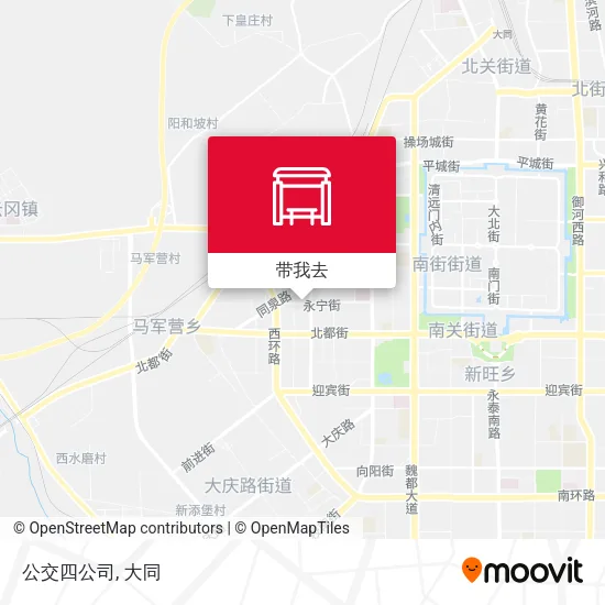 公交四公司地图