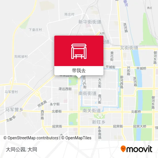 大同公园地图