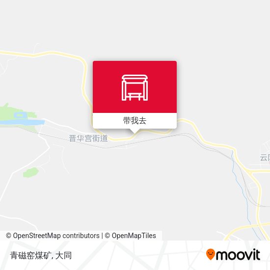 青磁窑煤矿地图