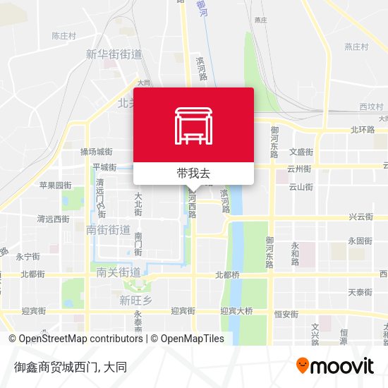 御鑫商贸城西门地图