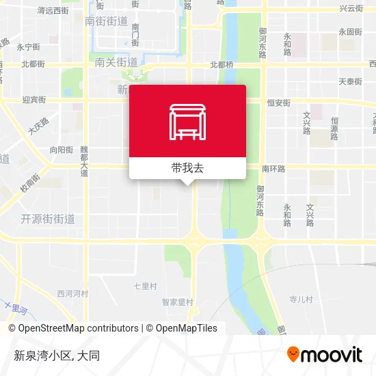 新泉湾小区地图