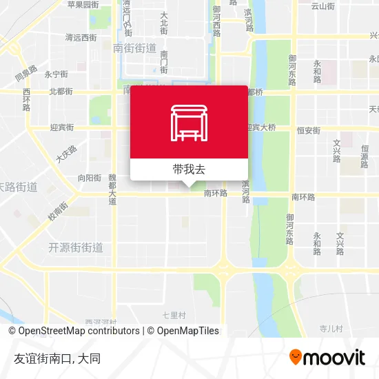 友谊街南口地图