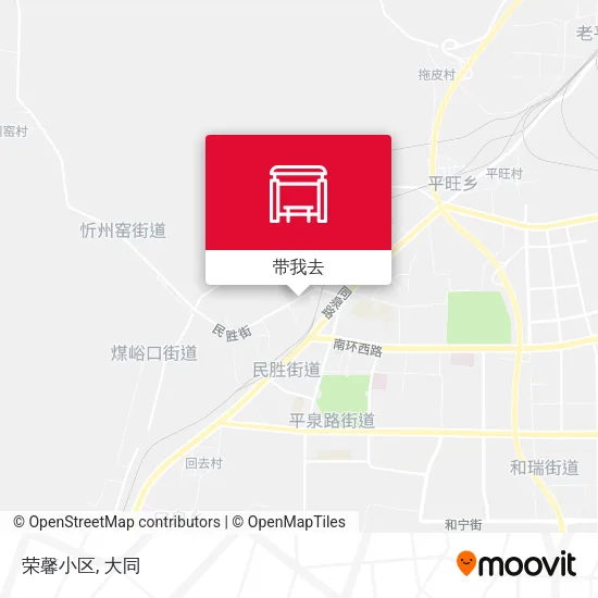 荣馨小区地图