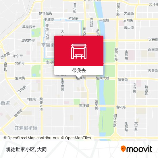 凯德世家小区地图
