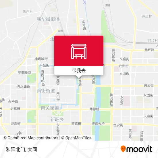 和阳北门地图