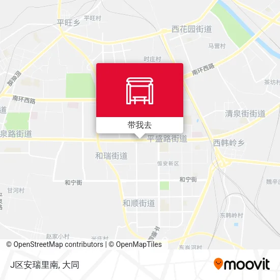 J区安瑞里南地图