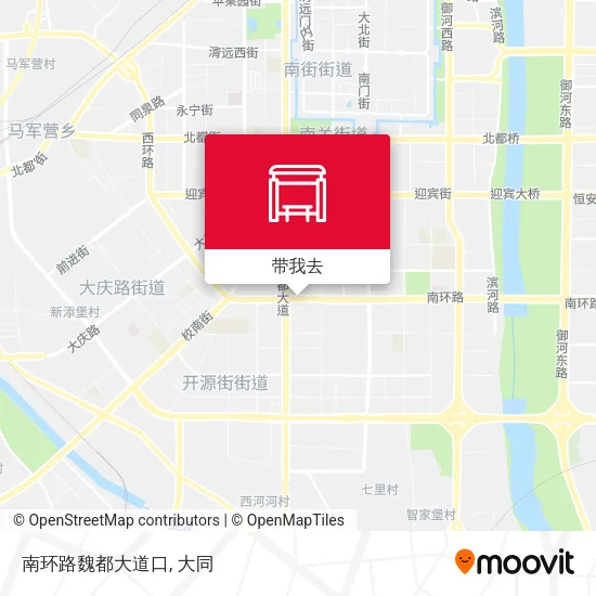 南环路魏都大道口地图