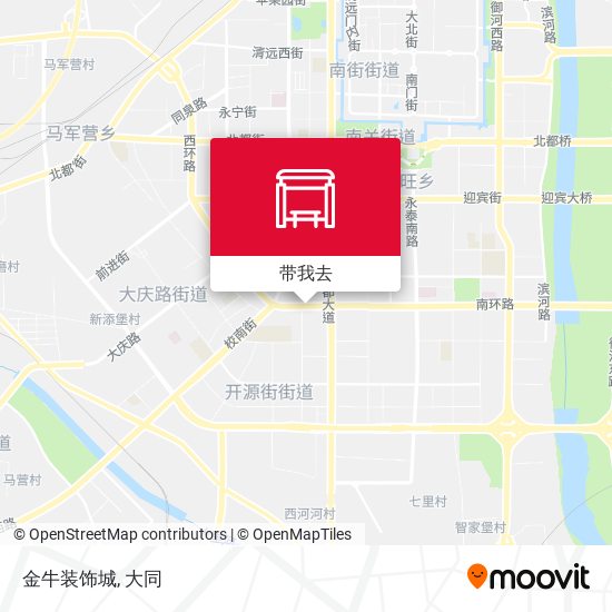 金牛装饰城地图