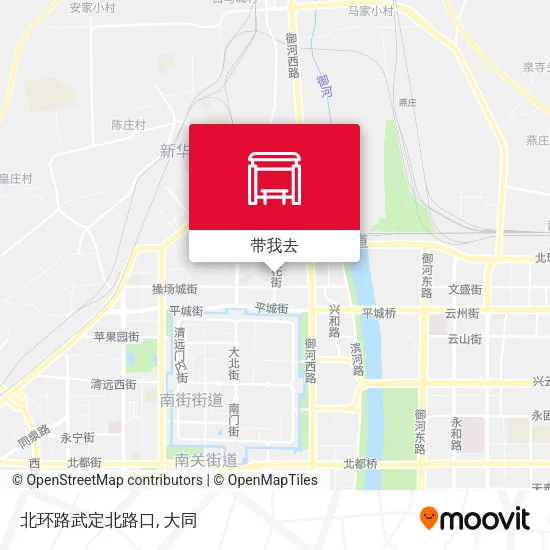 北环路武定北路口地图