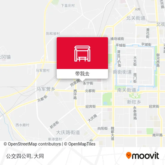 公交四公司地图