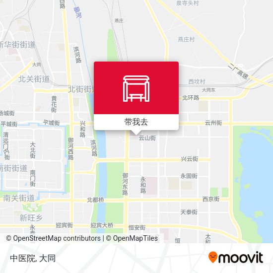 中医院地图