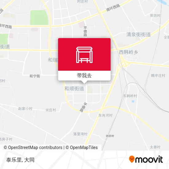泰乐里地图