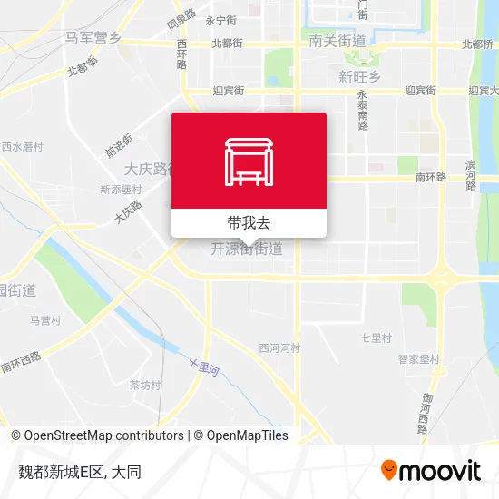 魏都新城E区地图