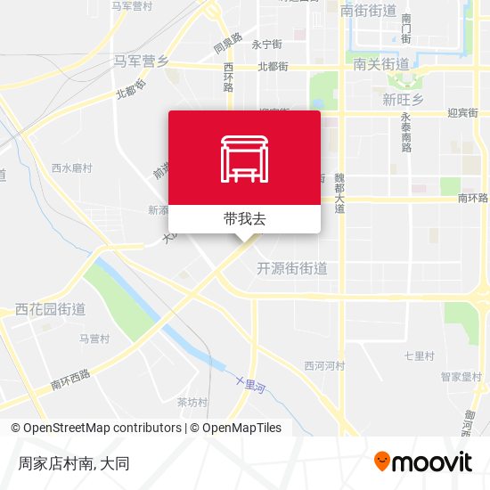 周家店村南地图