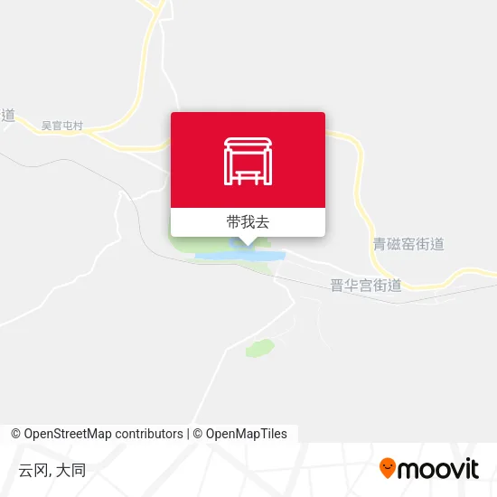 云冈地图