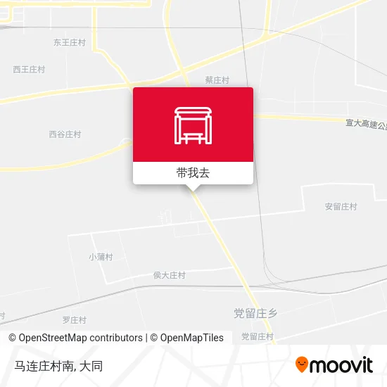 马连庄村南地图