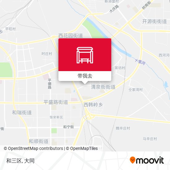 和三区地图