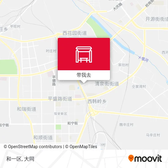 和一区地图