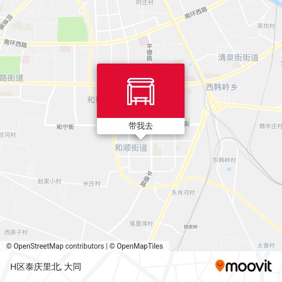 H区泰庆里北地图
