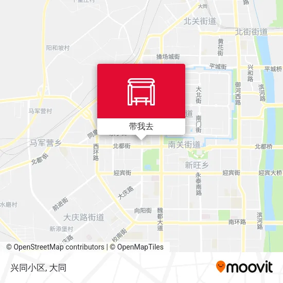 兴同小区地图