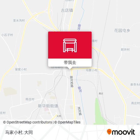 马家小村地图