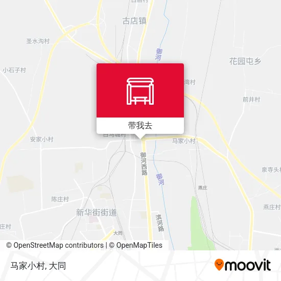 马家小村地图