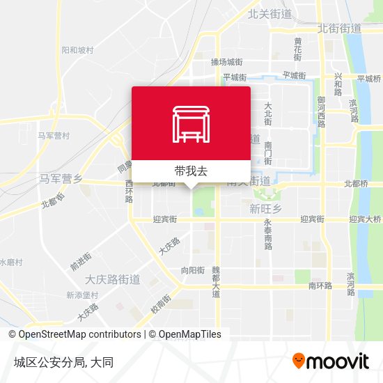 城区公安分局地图