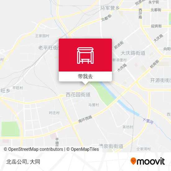 北岳公司地图