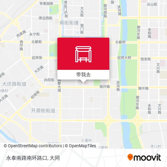 永泰南路南环路口地图