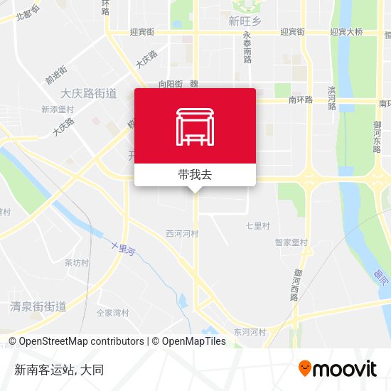 新南客运站地图