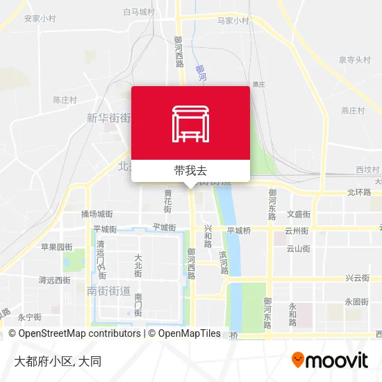 大都府小区地图