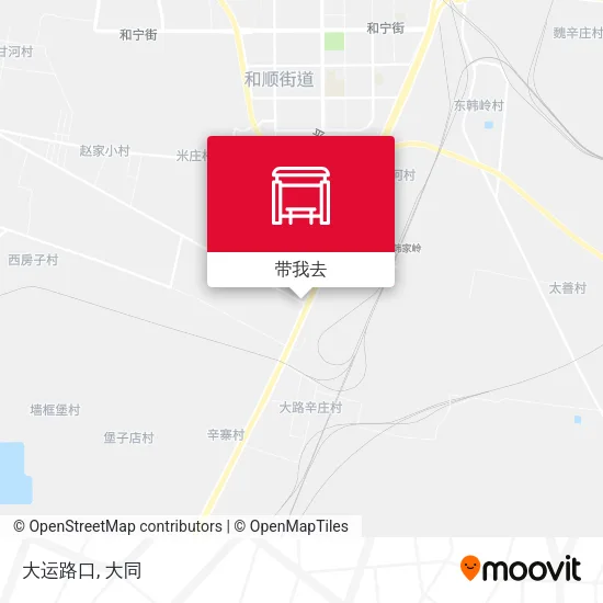 大运路口地图