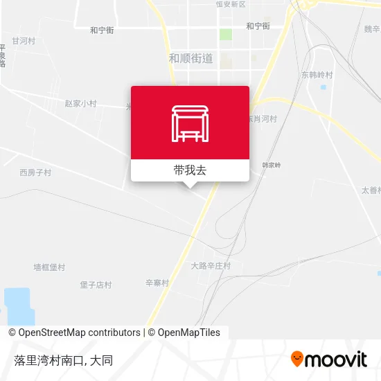 落里湾村南口地图