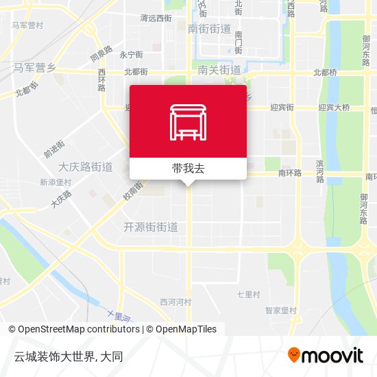 云城装饰大世界地图