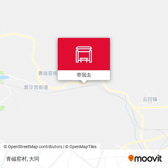 青磁窑村地图