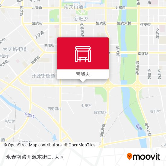 永泰南路开源东街口地图