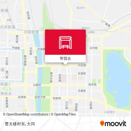 曹夫楼村东地图
